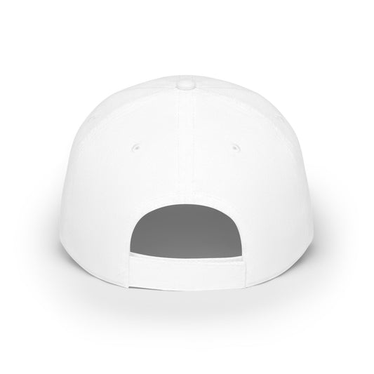 TMG White Low Profile Baseball Cap