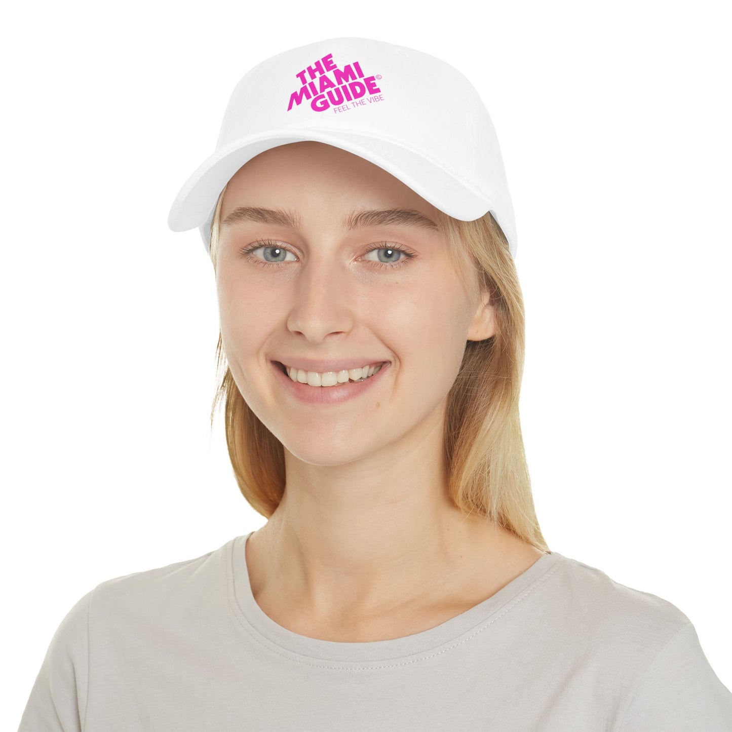 TMG White Low Profile Baseball Cap