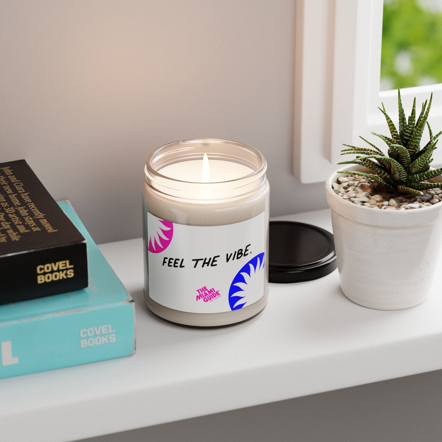 Miami Feel the Vibe Scented Soy Candle