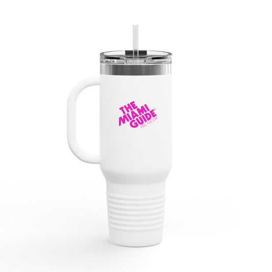 Miami Guide Travel Mug | 40oz, Perfect for Coffee Lovers, Travel, Outdoor Adventures