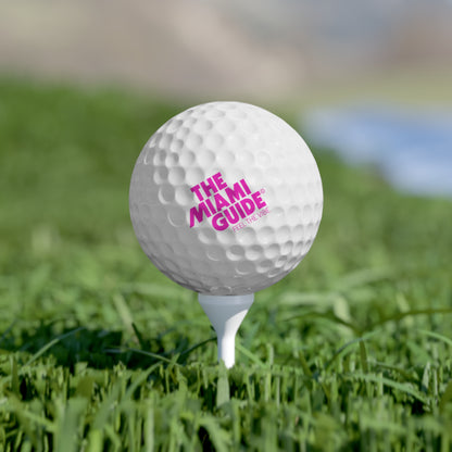 Miami Guide Golf Balls Set, Perfect Sports Gift