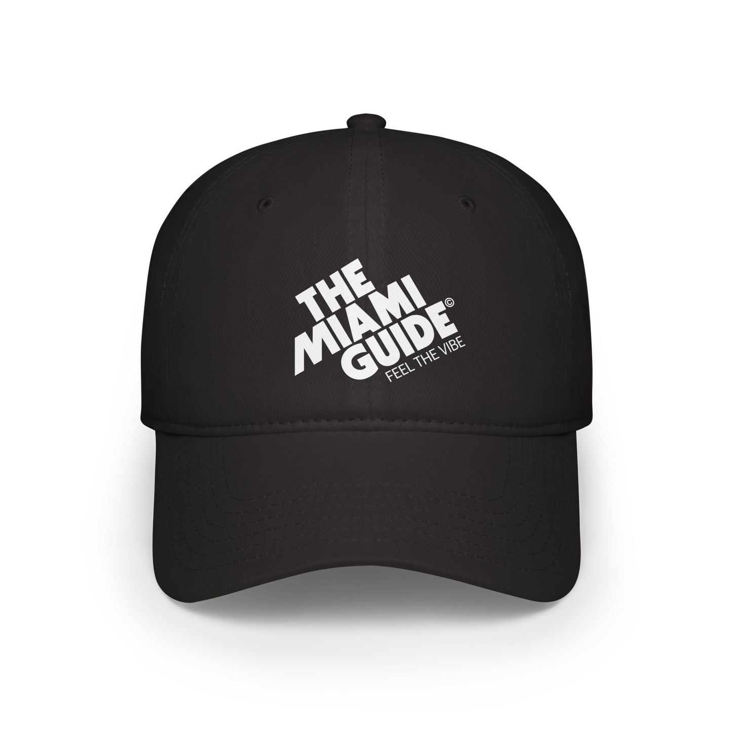TMG Black Low Profile Baseball Cap