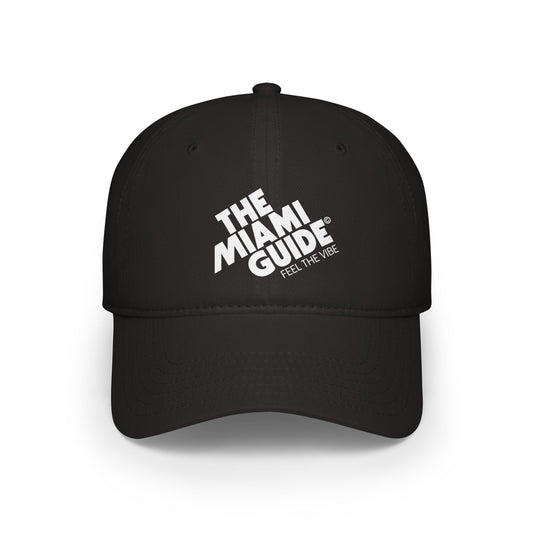 TMG Black Low Profile Baseball Cap