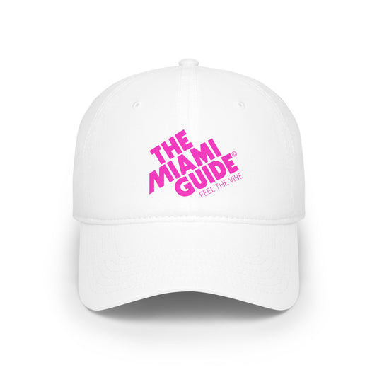 TMG White Low Profile Baseball Cap