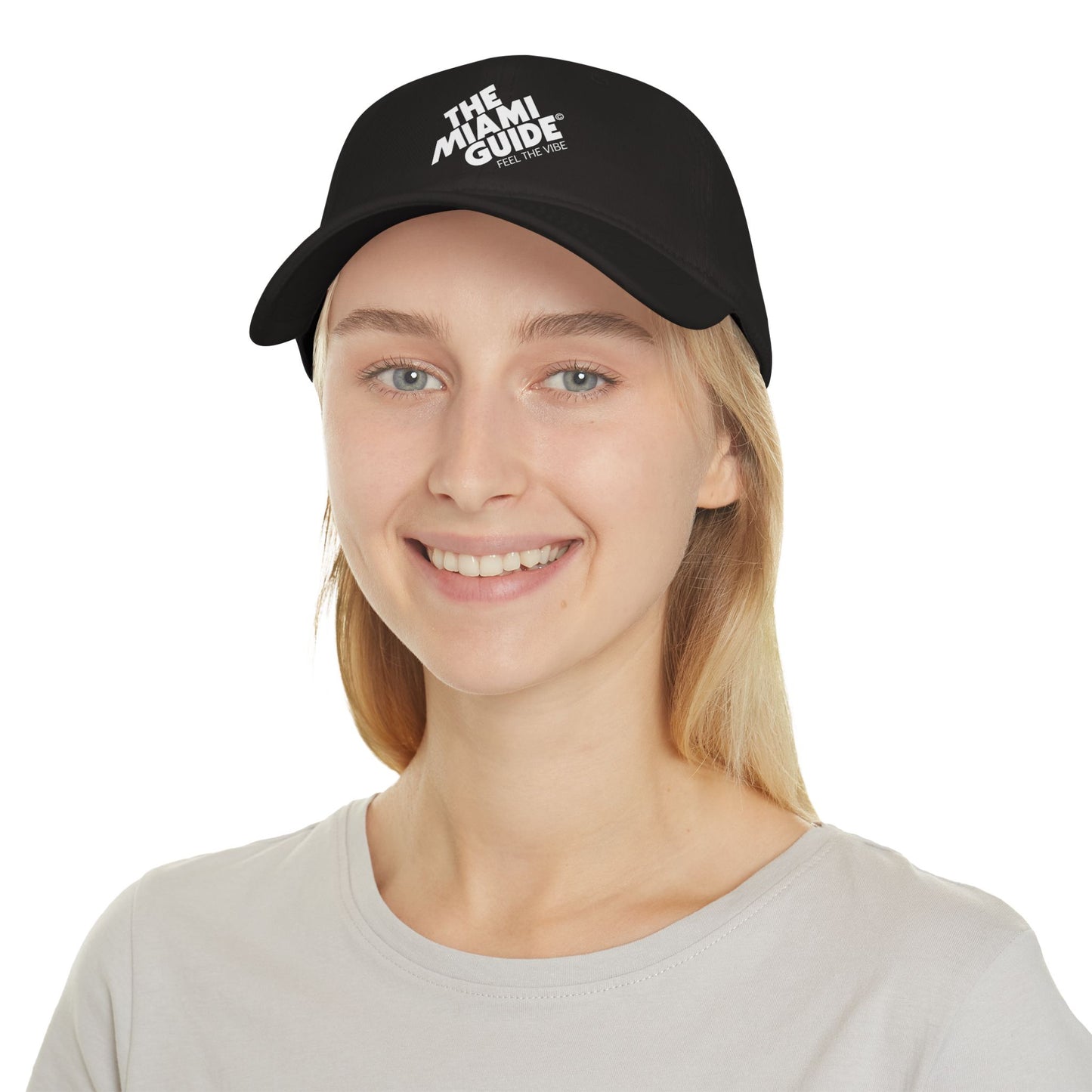 TMG Black Low Profile Baseball Cap