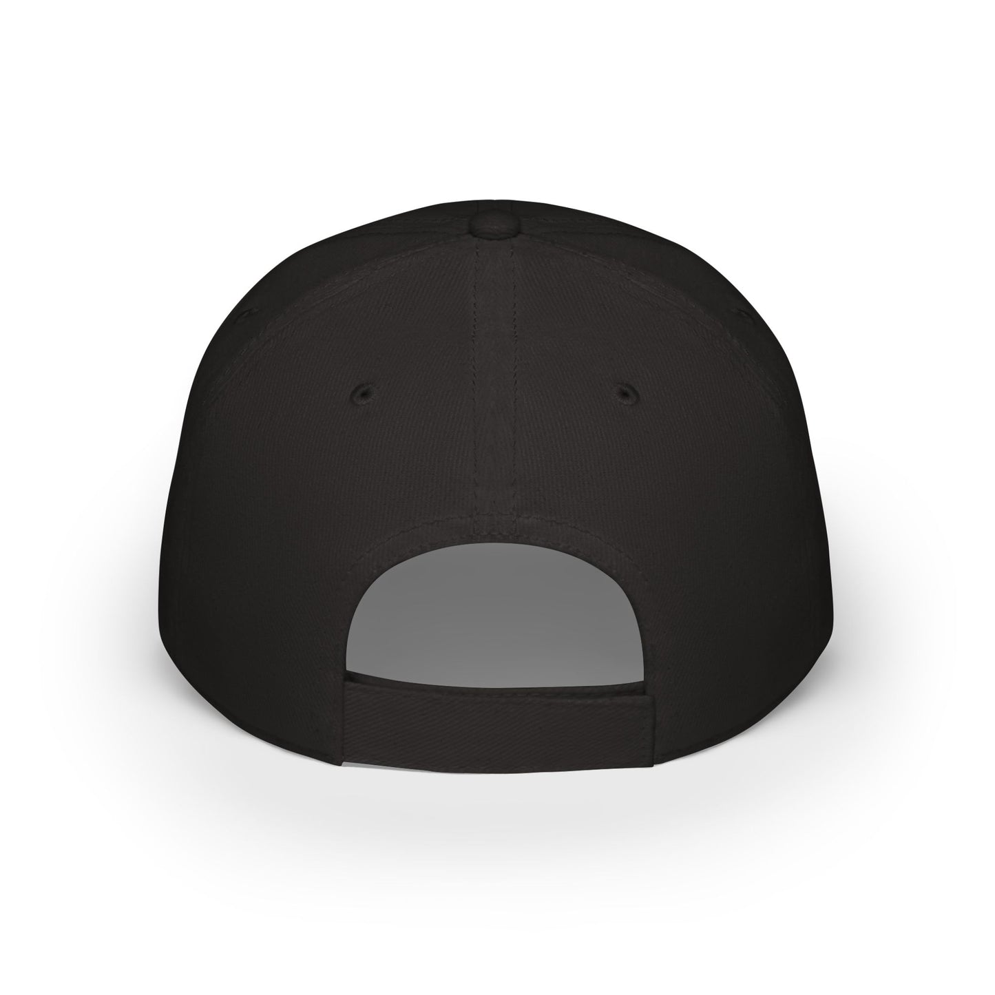 TMG Black Low Profile Baseball Cap