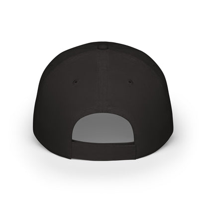 TMG Black Low Profile Baseball Cap